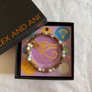 Alex and ani beaded wrap bracelet
